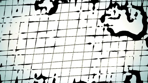 Motion Colored Lines Grid Light Moving Abstraction Background Stock Footage 81043115