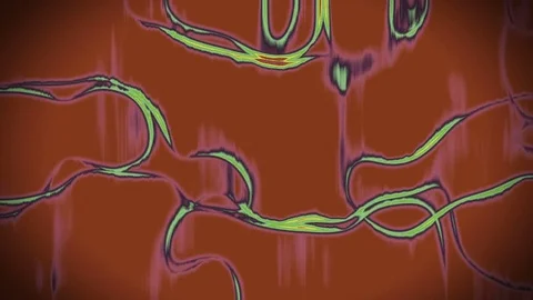 Motion Colored Particles Abstract Background Stock Footage 72286219