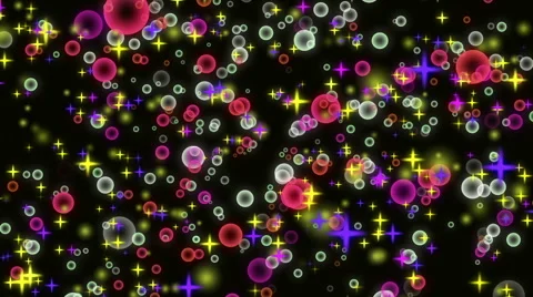 Motion colorful elements Stock Footage 58176899