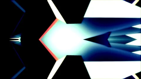Motion Complex Of Shapes Vj Loops Background Stock Footage 120855567