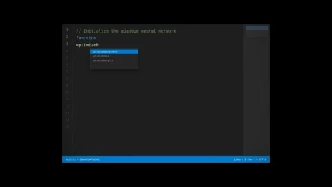 Motion of a computer screen displaying code with blinking cursor for progra.. Stock Footage 342650342
