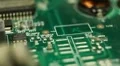 Motion Control Modern Circuitboard Manufacturing Microcontroller Engineering HD Footage