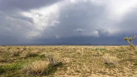 Motion Control Timelapse of a Thunderstorm Approaching Kingman, Arizona Stock-Footage 95547474