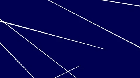 Motion design, animation of lines on a blue background. Stock Footage 246822457