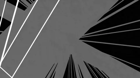 Motion design, animation of white and gray lines. Stock Footage 246823727