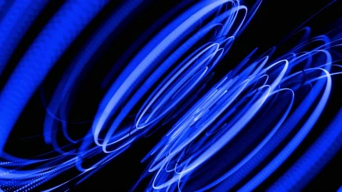 Motion design bg of flow particles shaping lines, helix and abstract structures Stock Footage 141676764