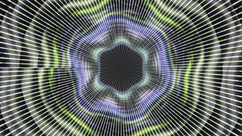Motion design with bright lines creating patterns and Stock Footage 339372855