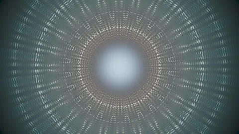 Motion design with patterns and light effects in a circular format Stock Footage 337380616