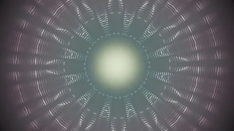 Motion design with radial pattern and light source in background Stock Footage 337376067