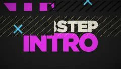 Motion Design Retro Color Text Titles Logo Reveal Music HD Animation Promo Intro Stock After Effects