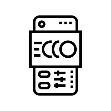 Motion design ux ui design line icon vector illustration 스톡 일러스트