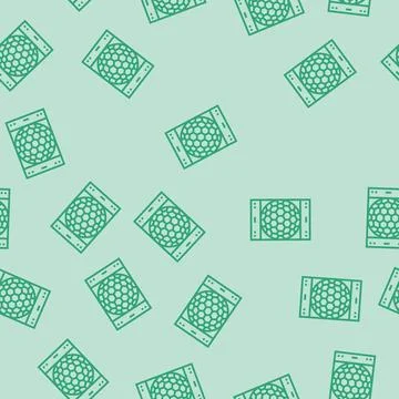 Motion detection sensor module line seamless pattern イラスト素材