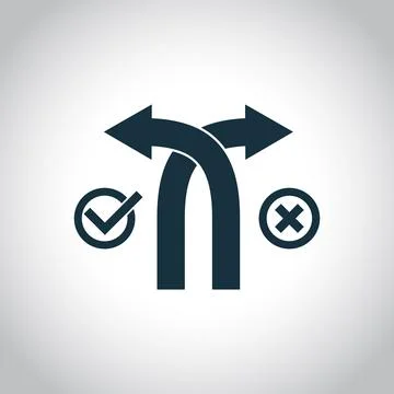 Motion direction arrow icon simple vector. Round circle Ilustración de archivo
