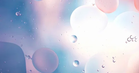 Motion Drops. Beautiful Bright Background. Fluid Art Stock-Footage 125424877