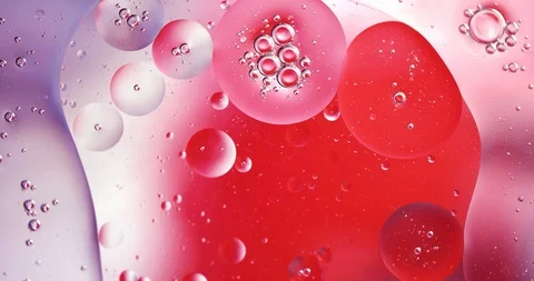 Motion Drops. Beautiful Bright Background. Fluid Art Видео 125426173