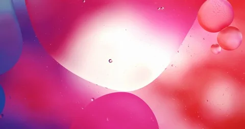 Motion Drops. Beautiful Bright Background. Fluid Art Vídeo Stock 125426598