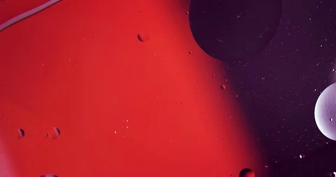 Motion Drops. Beautiful Bright Background. Fluid Art Видео 125427033