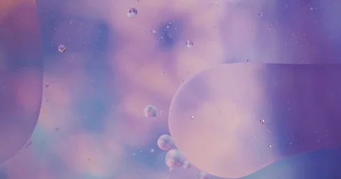 Motion Drops. Beautiful Bright Background. Fluid Art Видео 125427250