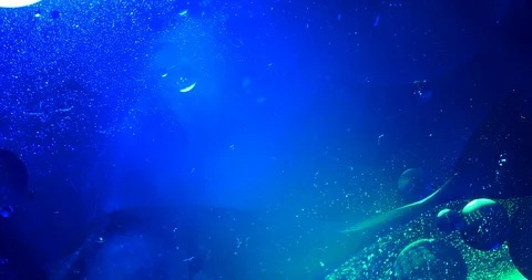 Motion Drops. Beautiful Bright Background. Fluid Art Stock Footage 125431142
