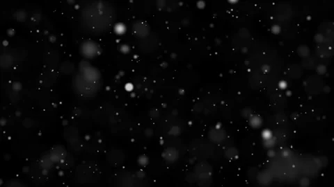 Motion dust in black background Stock Footage 252306333