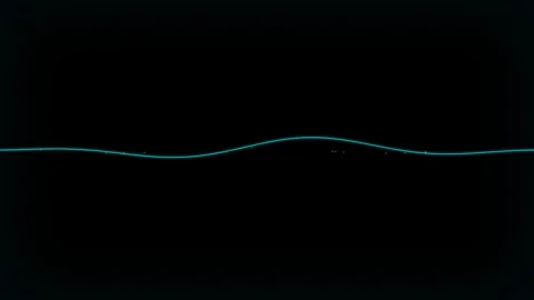 Motion of Dynamic Digital Waveforms in a High-Tech Environment for Data Vis.. 库存影片 342668716