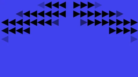 Motion effect arrow background blue HD 4k Stock Footage 339297888