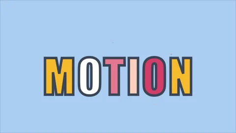 Motion Elements Morphing to Text Stock Footage 281618124