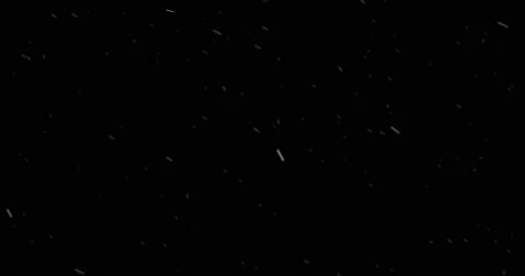 Motion with falling snow against transparent background. Seamless 4k asbtract Stock Footage 133017976