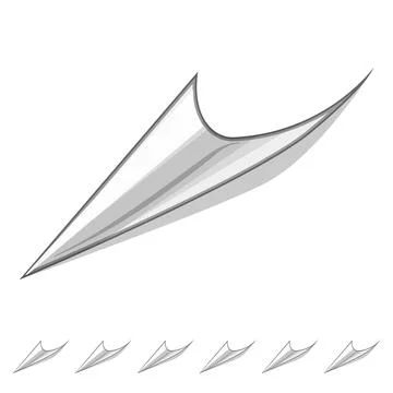 Motion flip effect cartoon vector graphic Stock Illustration