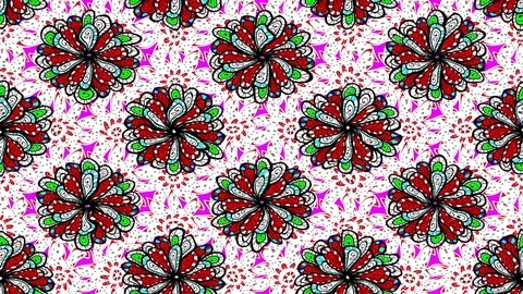 Motion footage background with colorful elements. Stock Footage 84564598