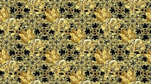 Motion footage background with colorful elements. Stock Footage 84570332