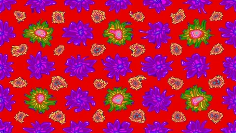 Motion footage background with colorful elements. Stock Footage 84597723