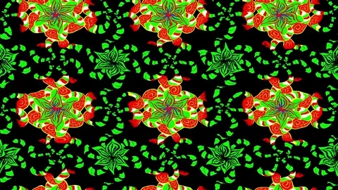 Motion footage background with colorful elements. Stock Footage 84656352