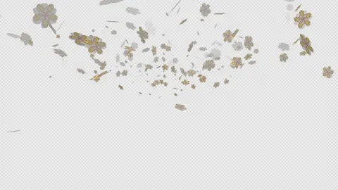 Motion footage background with colorful elements Video stock 212552760