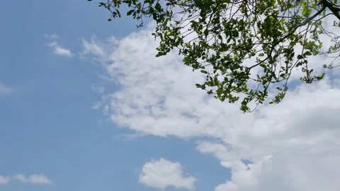 Motion footage of the white clouds Stock Footage 152548314