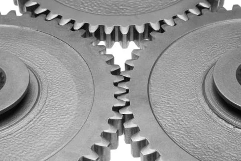 Motion gears - team force Stock Photos