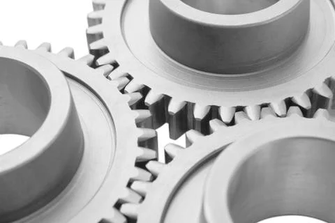 Motion gears - team force Stock Photos