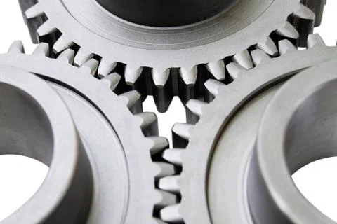 Motion gears - team force Stock Photos