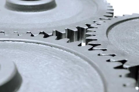 Motion gears - team force Stock Photos