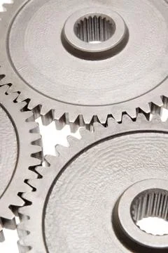 Motion gears - team force Stock Photos