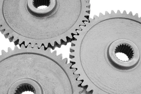 Motion gears - team force Stock Photos