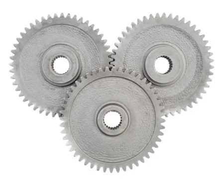 Motion gears - team force Stock Photos