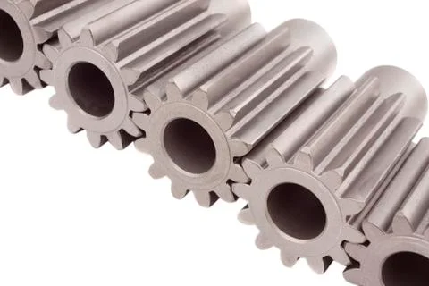 Motion gears - team force Stock Photos