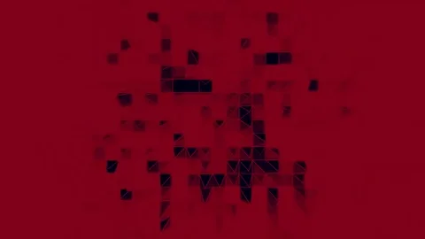 Motion Geometrical Red Abstract Background Stock Footage 71621009