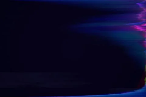 Motion Glitch interlaced Multicolored Distorted textured futuristic background Stock Illustration