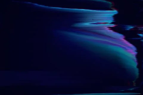 Motion Glitch interlaced Multicolored Distorted textured futuristic background Illustrazione stock