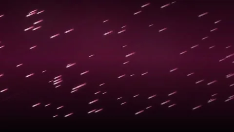 Motion of glowing particles over a dark background during night Stock Footage 337233503