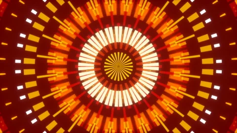 motion gold shapes on red background, lo... | Stock Video | Pond5