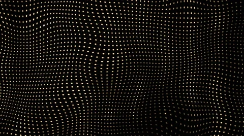 Motion golden background with waves. Video stock 62420276