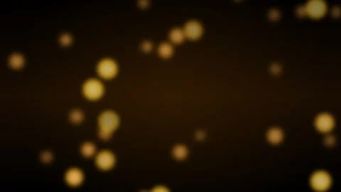 Motion of Golden Bokeh Lights Creating a Warm and Festive Atmosphere in Video 库存影片 342563297